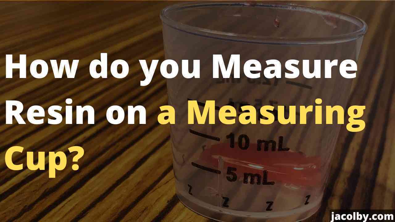 It shows how to use measure resin on a measuring cup. I will tell you everything from start to finish about using measuring cup to measure resin.